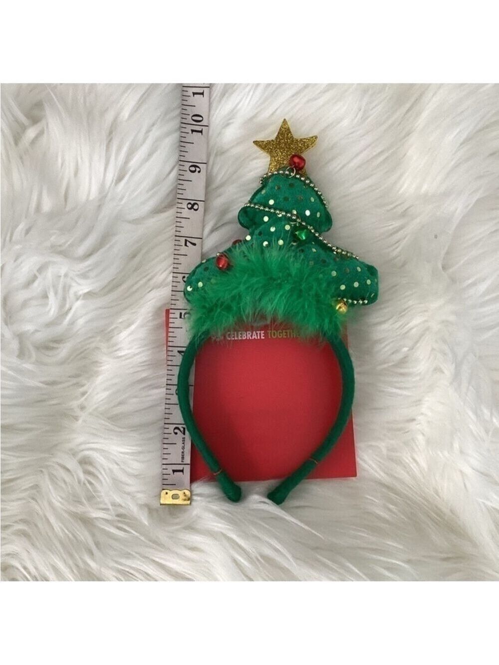 Celebrate Together from Kohls Christmas tree headband new in package - Picture 6 of 7